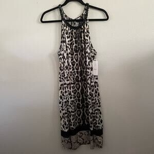 NWT new JBS Cheetah Leopard Tank Dress size extra large XL